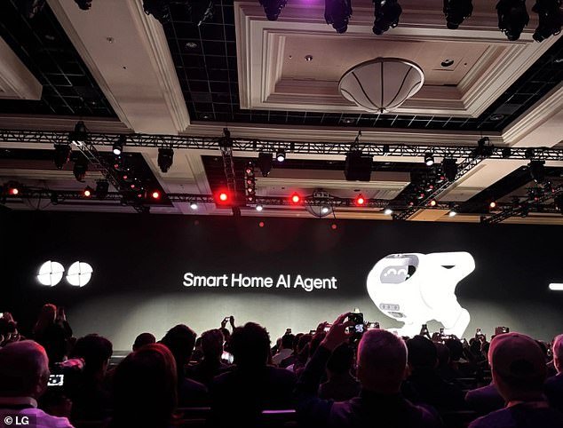 LG announced its smart home AI agent during a press conference at CES in Las Vegas this week, but it is not yet available to the public