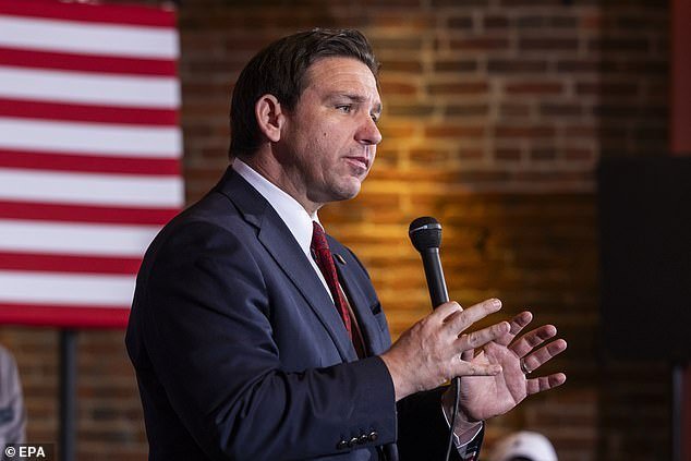 Ron DeSantis recently visited Grace Church.  He is counting on organization and support from religious conservatives, even though many evangelical voters say they support Trump