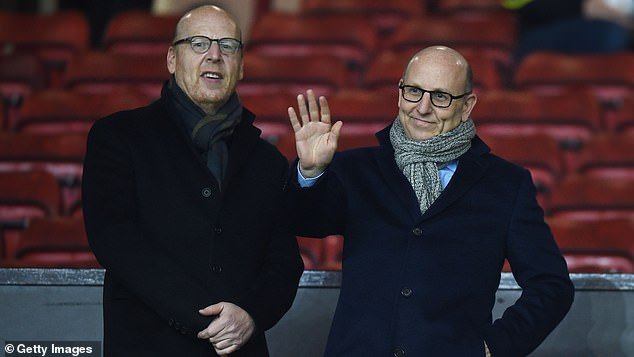 Avram Glazer, pictured left, and Joel Glazer, right, are the co-chairmen of Man United