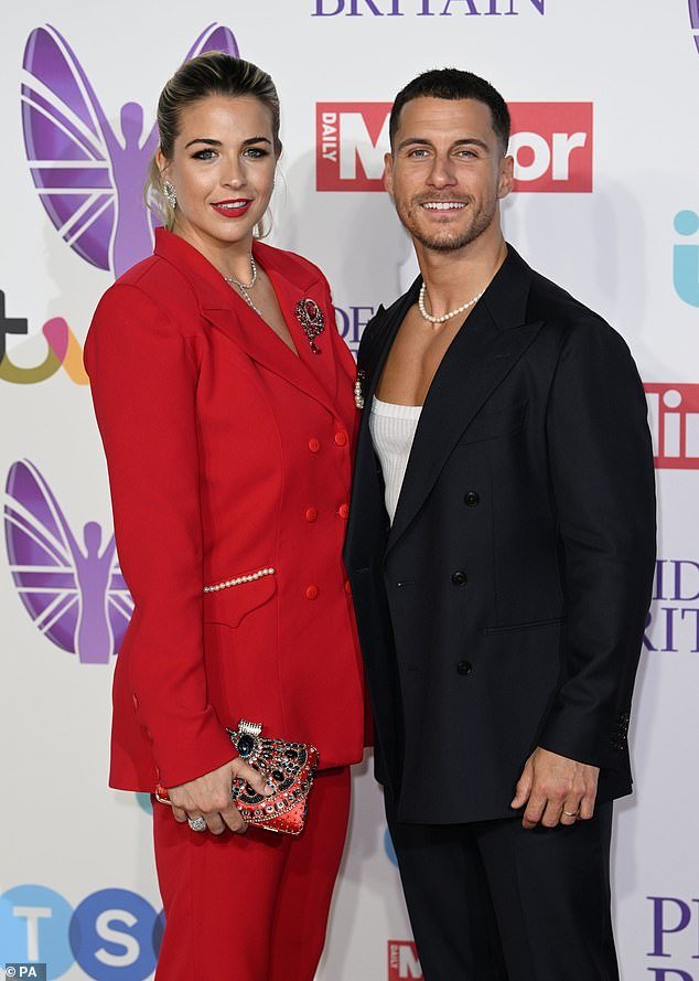 They were introduced by co-star Gorka Marquez and his partner Gemma Atkinson (pictured)