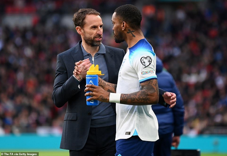 He won the favor of England boss Gareth Southgate during the second half of the season and secured his place in the squad