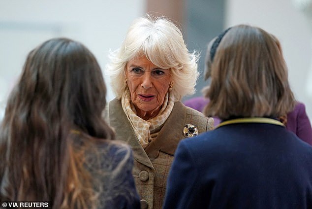 Queen Camilla, who was spotted on assignments in Aberdeen on Thursday, continues to work as her husband prepares for his procedure