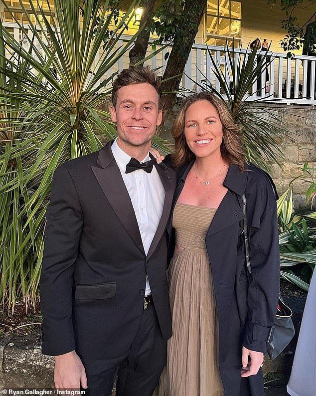 It comes after Ryan welcomed his first child with fiancee Olympic swimmer Emily Seebohm, 31, (right) – a baby boy named Sampson Ryan – in September last year