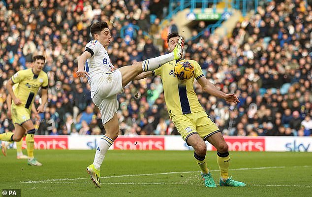 Daniel James found the back of the net to level the scores after just six minutes of action