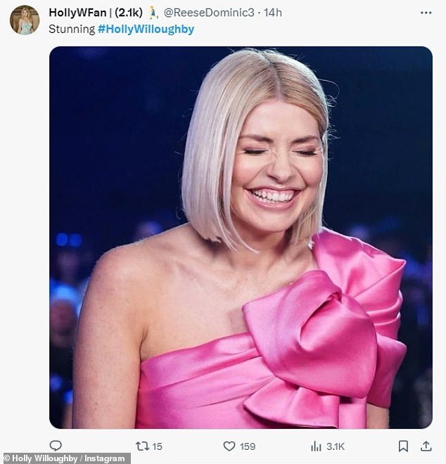 1705927359 940 Holly Willoughby wins praise for her stunning new look after
