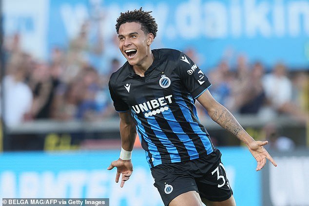 Newcastle could steal the move from Tottenham for Club Brugge striker Antonio Nusa