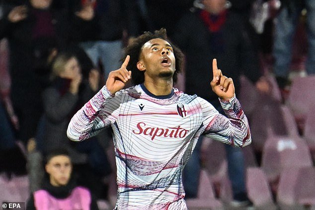 Both Man United and Arsenal are reportedly interested in Bologna's Joshua Zirkzee