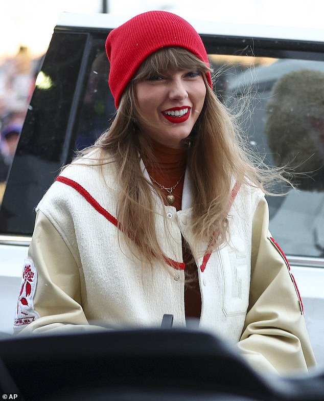 The pop star once again attended one of her tight end boyfriend's Kansas City Chiefs games