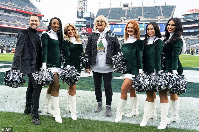 Donna, who regularly attends Jason's Eagles games, claimed he has 'done it on occasion'