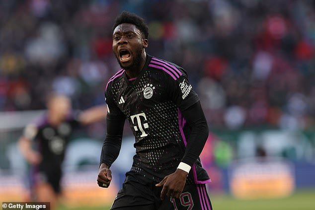 Bayern Munich defender Alphonso Davies is out of contract next summer and is in the interest of Man City and Chelsea
