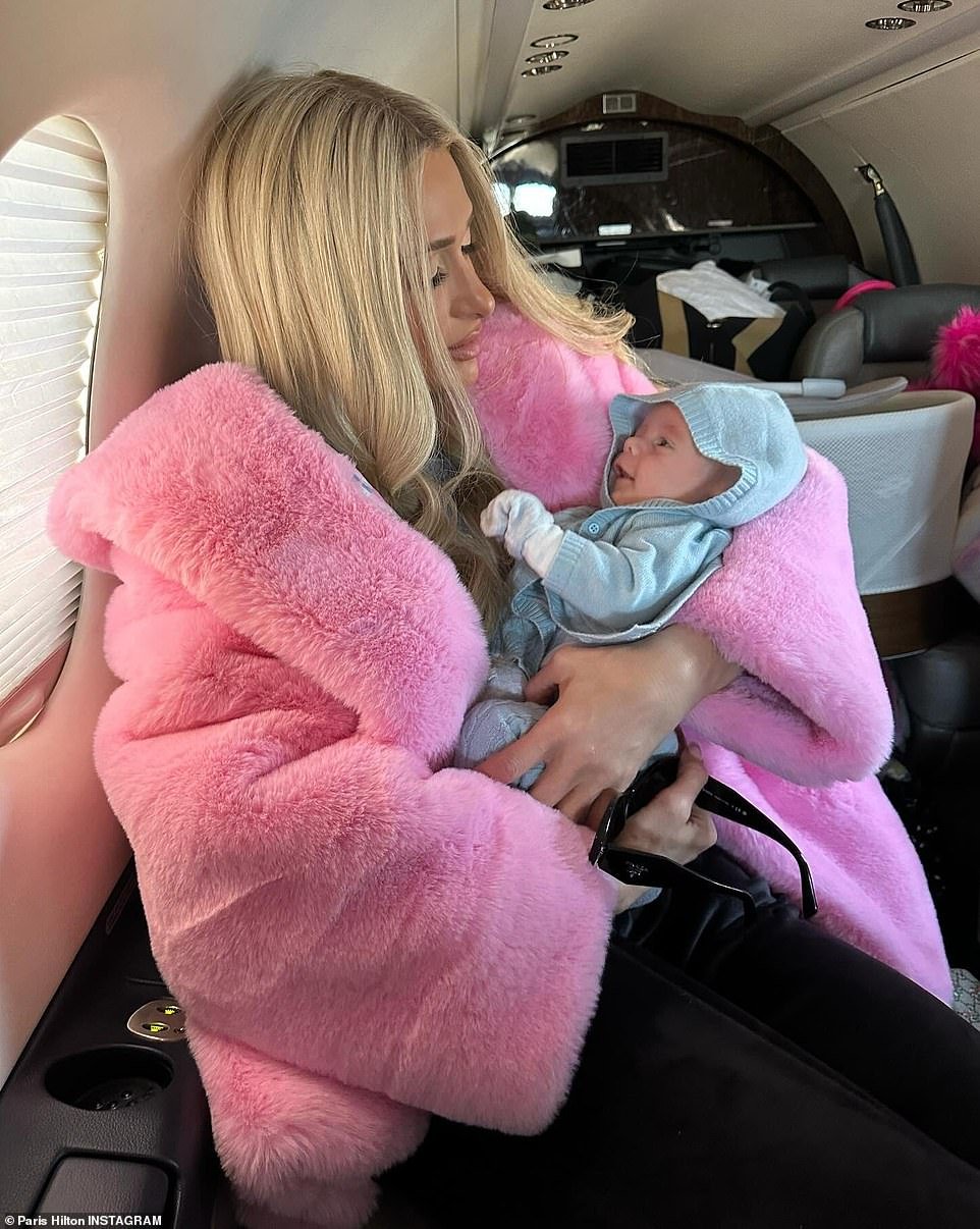 Earlier this month, Hilton marked her baby boy turning one on Instagram by sharing sweet snaps from his first year of life