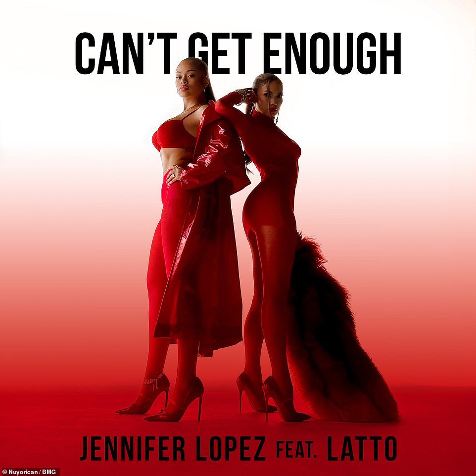 It was a clip for the 54-year-old diva's official Can't Get Enough mix with rising rapper Latto