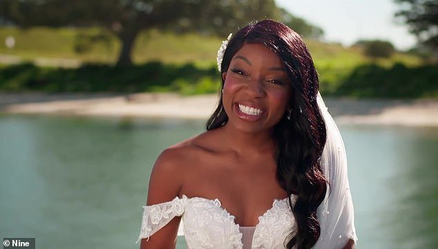 Despite the backlash, Married At First Sight emerged as the clear winner of Monday's ratings battle.  (Photo: Bride Cassandra Allen)