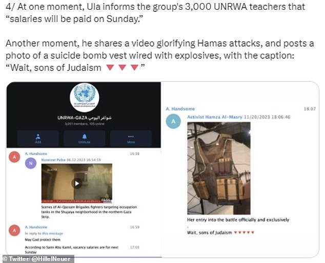 1706656981 219 UNs Palestinian teachers EXPOSED as Hamas loving jihadis Congress learns of