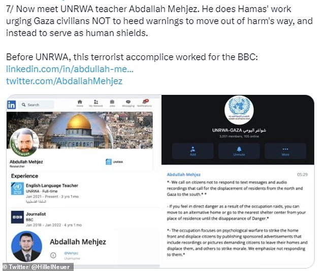 1706656984 7 UNs Palestinian teachers EXPOSED as Hamas loving jihadis Congress learns of