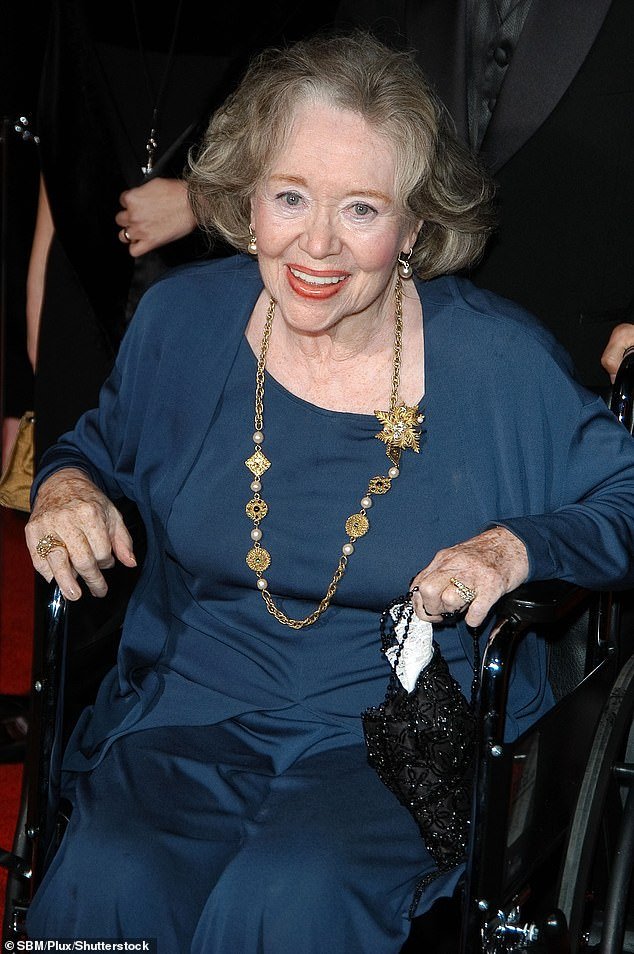 Famed Mary Poppins actress Glynis Johns has passed away at the age of 100 (Photo: Glynis attending a Hollywood event celebrating Mary Poppins' 40th anniversary in 2004)