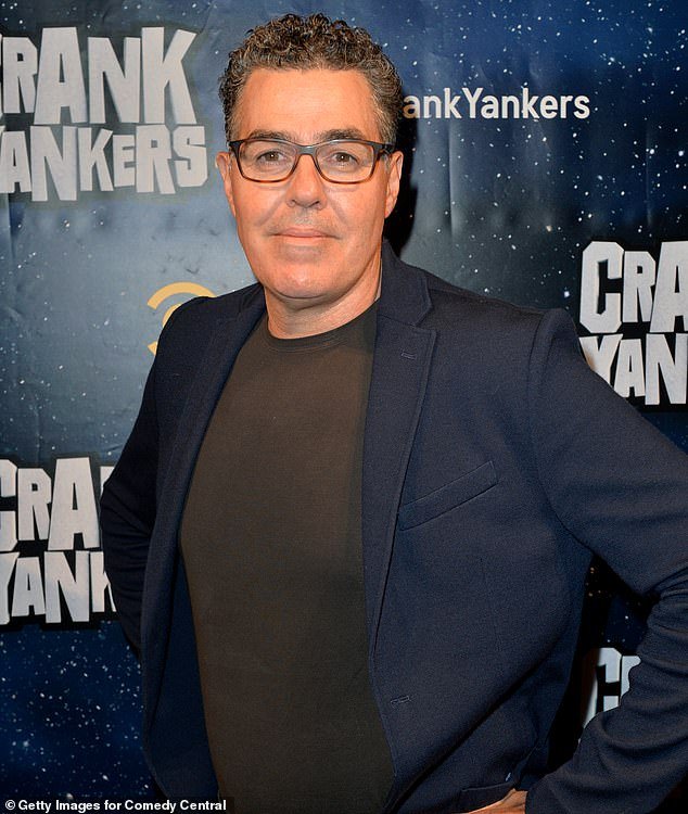 Adam Carolla, seen in 2019 in Los Angeles, has finalized his divorce from ex-wife Lynette Paradise, who will receive $4 million as part of the settlement, according to The Blast