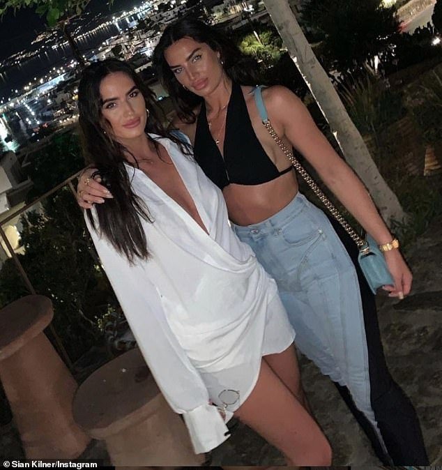 Sian (left) has condemned Lauryn Goodman for her continued 'torture and cruelty' after Kyle Walker was confirmed as the father of her baby daughter