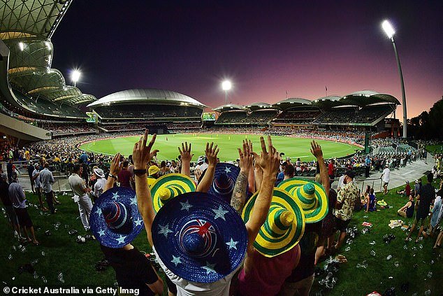 Cricket Australia will not mention the national holiday during the second Test at the Gabba in Brisbane this Friday.  The photo shows fans at the Australia Day cricket earlier