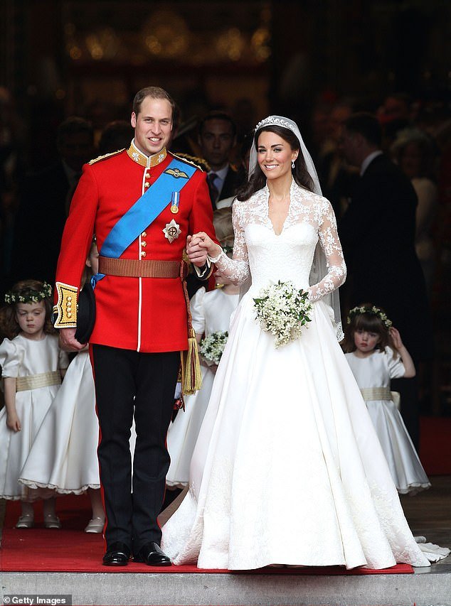 When William and Kate received the names of 700 guests for their 2011 wedding, drawn up by dad Charles' officials, they knew virtually no one.  This prompted William to answer his grandmother's phone