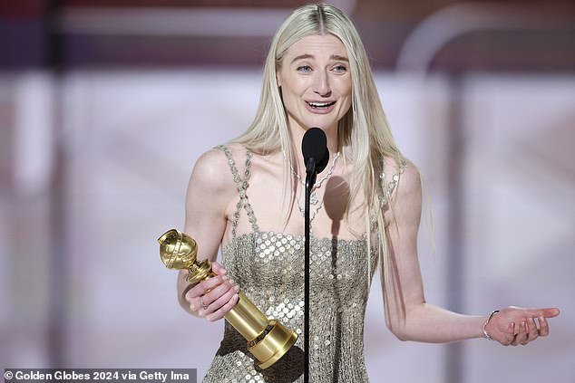 Elizabeth Debicki, 33, has won a Golden Globe for her incredible portrayal of Princess Diana in The Crown