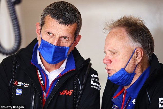 Steiner demanded more investment, although Gene Haas (right) pointed out that he was not getting much return on his limited expenditure of £105 million