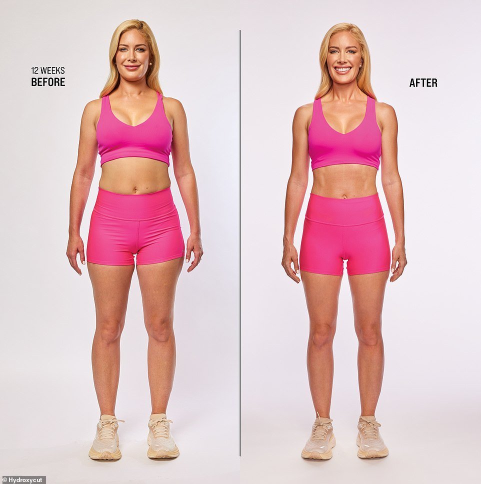 Heidi Pratt has shared before and after photos of losing 22 pounds in 12 weeks.  The Hills veteran wore the exact same bright pink top and shorts as she was seen before and after her slimming down for 2024. The wife of Spencer Pratt with whom she has two sons – Gunner and Ryker – said it all comes down to hard work.
