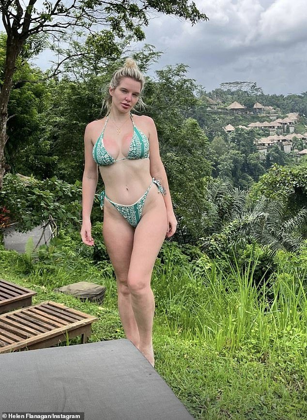 Helen Flanagan looked as fabulous as ever as she dressed up a storm for a series of dazzling snaps during her holiday in Bali