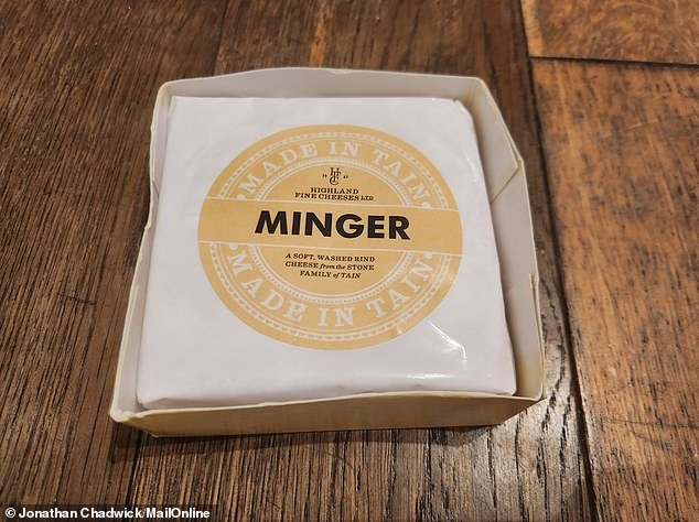 The Minger – dubbed 'the smelliest cheese in the world' on social media – is a type of 'washed rind' cheese, meaning it has been regularly moistened in a salty solution during ripening