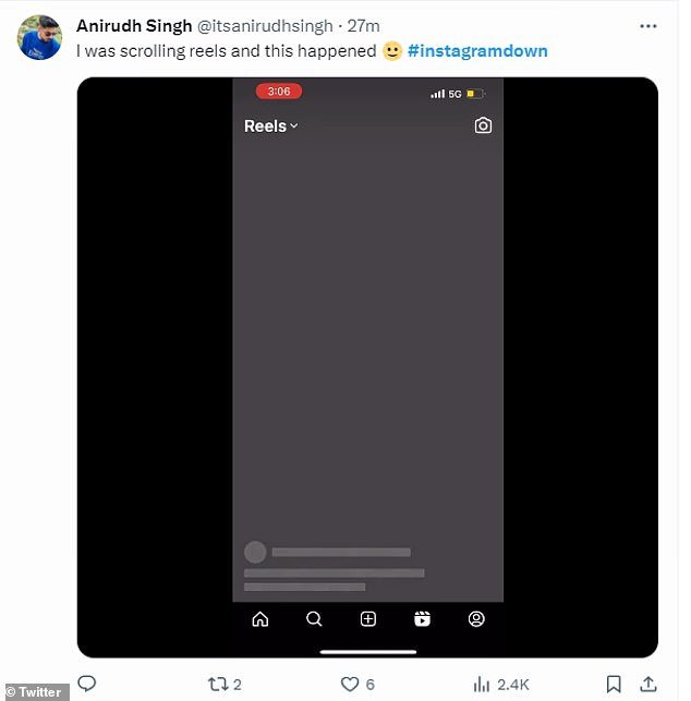 Instagram users have reported that their videos are being deleted within the app instead of being shared through their feed.  Others discovered that Reels shows a blank, black screen