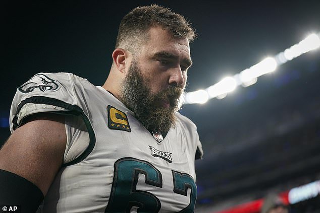 Jason Kelce reportedly struggled mentally and physically throughout the season