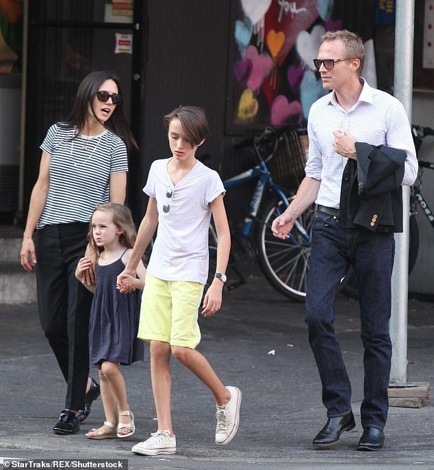 The family of four pictured in New York City in 2015