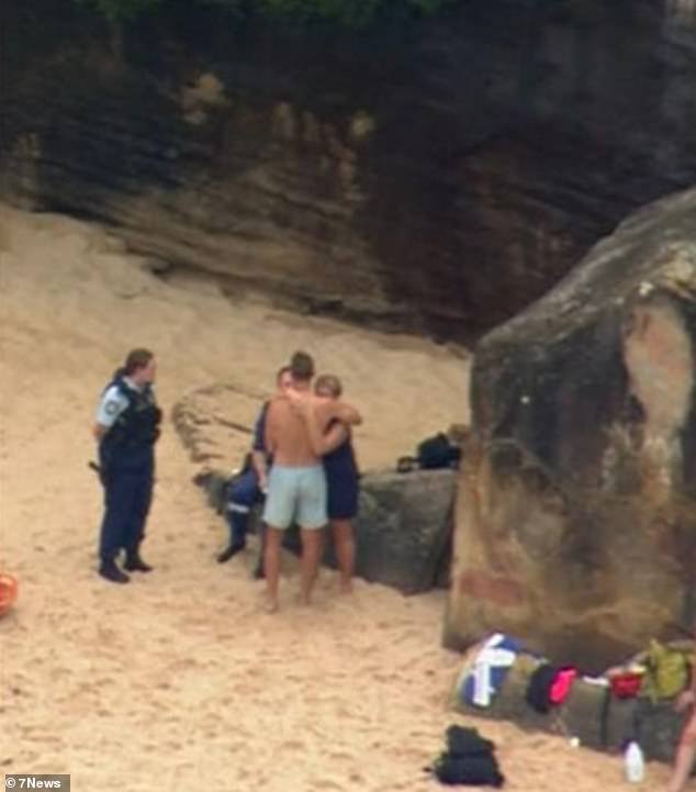 A man has died at a popular Sydney beach after a medical episode.