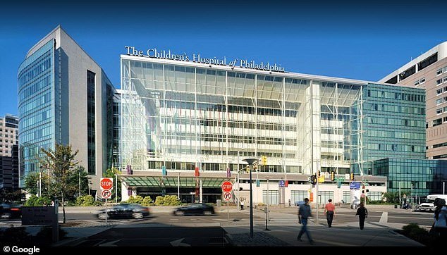 Three children and a parent at Children's Hospital of Philadelphia (pictured) have tested positive for measles.  It took two days to diagnose the first patient, and by then the virus had spread to two others