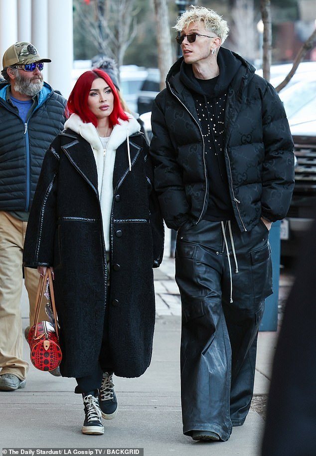 Megan Fox, 37, showed off her chic winter style as she enjoyed a relaxing getaway in Aspen with her fiancé, Machine Gun Kelly, 33, on New Year's Eve