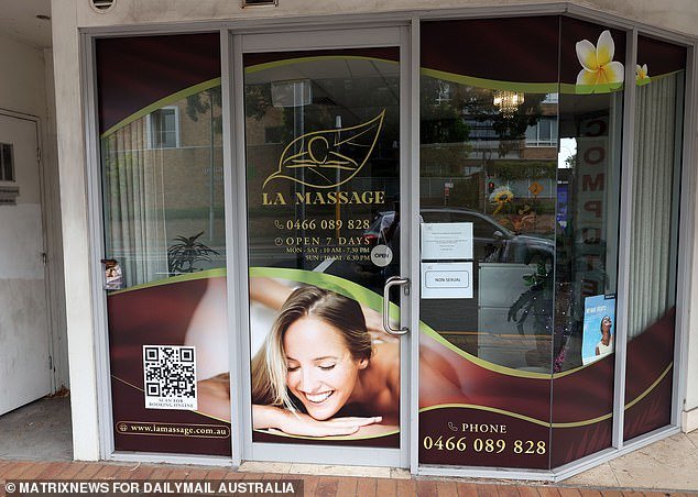 Mosman Business owner hung a simple sign in her window