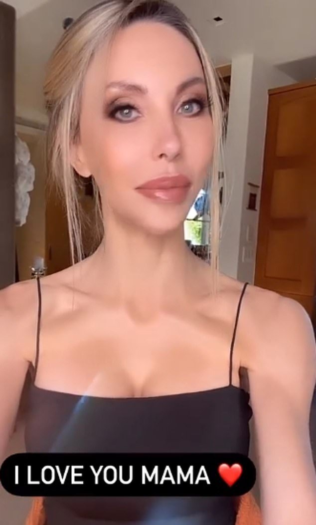 Olivia Newton-John's daughter Chloe Lattanzi (pictured) has revealed how her late mother's fans have been a life raft for her during dark times
