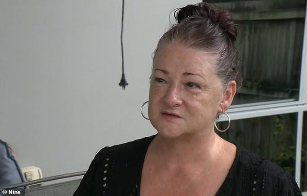 Kellie Hodge, 53, was walking her dog in her Pimpama neighbourhood, on the Gold Coast, when she was allegedly robbed at knifepoint by a trio of youths aged 12, 13 and 15