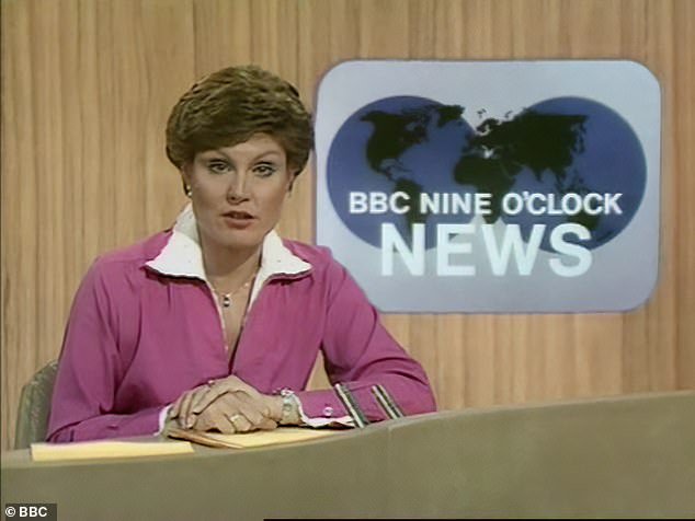 The former newsreader said she might even have made dance her career if there had been more options when she was young (pictured in 1976)