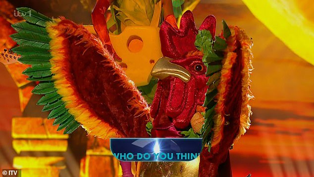 Alexander Armstrong was unmasked as the celebrity behind Chicken Caesar on The Masked Singer on Saturday night
