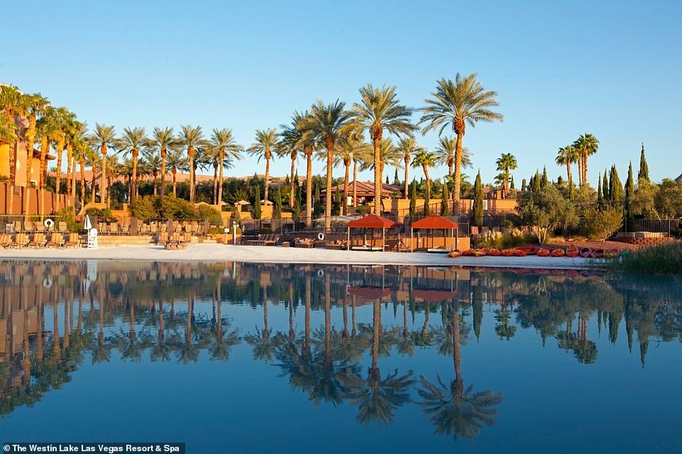 Located on the shores of Lake Las Vegas, the hotel has beach access and will help Reid's players avoid distractions