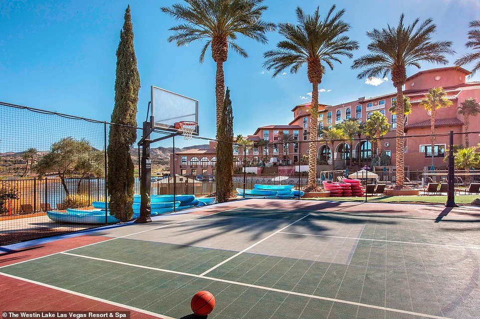 The picturesque resort is a short drive from the Hilton Lake Las Vegas Resort & Spa, which will host the 49ers