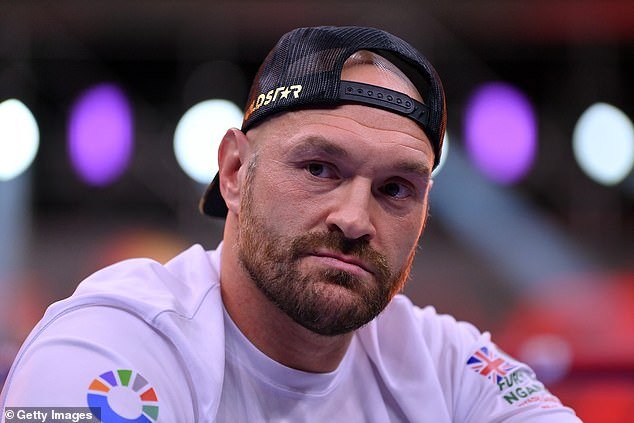 Fury needed stitches for the wound and he will now be sidelined while Usyk looks for a new opponent