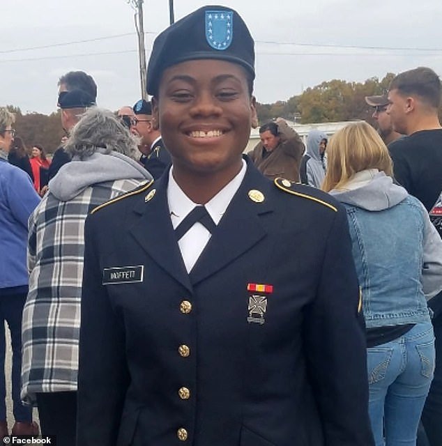 Specialist Breonna Moffett, 23, of Savannah, Georgia, was identified as one of the soldiers killed in the drone strike last weekend