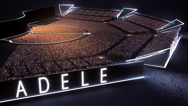 From the Munich Messe, Adele will perform in an open-air environment created exclusively for these special shows