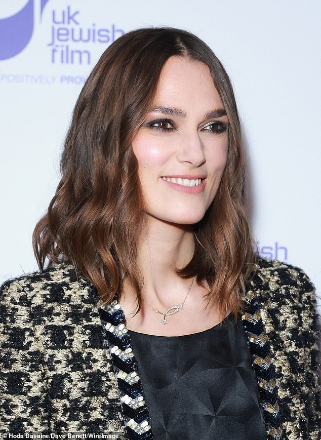 Meanwhile, respondents said the most intelligent accents come from London: actor Keira Knightley's accent (pictured)