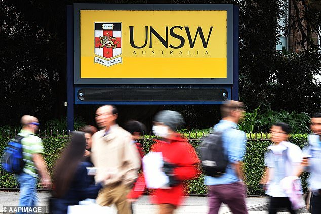 International students can buy property in Australia to live in, but they must sell within six months of graduating and leaving Australia, if they have not become a permanent resident (pictured are students from the University of New South Wales)