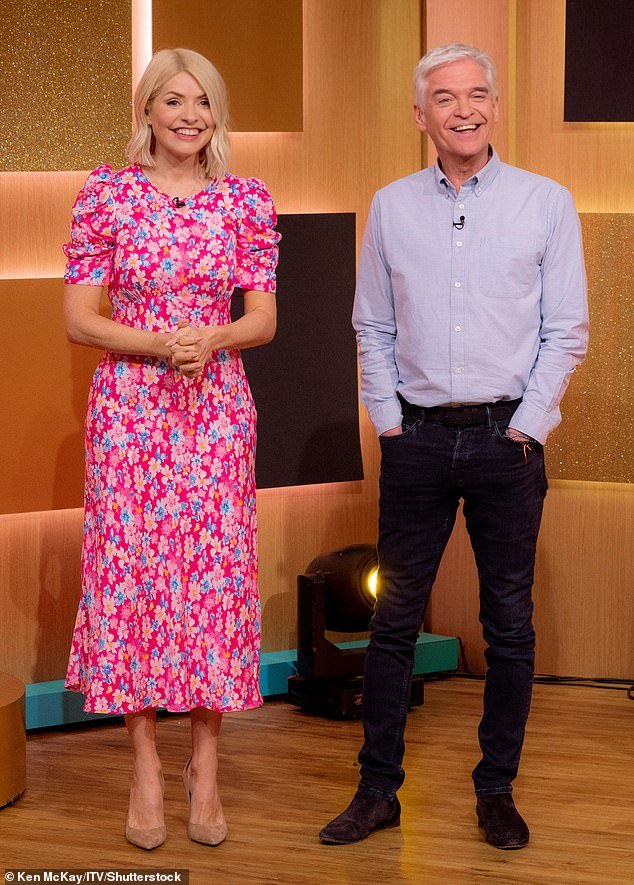 Holly quit This Morning after 14 years in October following Phillip Schofield's resignation from the broadcaster (pictured in May)