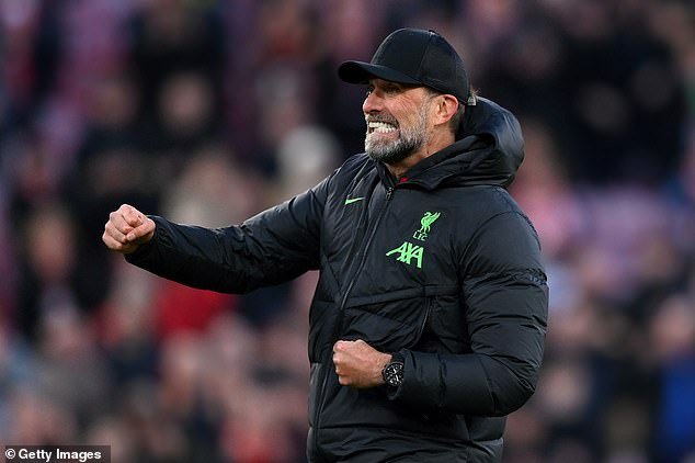 Jurgen Klopp said the Liverpool faithful were 'very loud at the right times' as his side beat Burnley