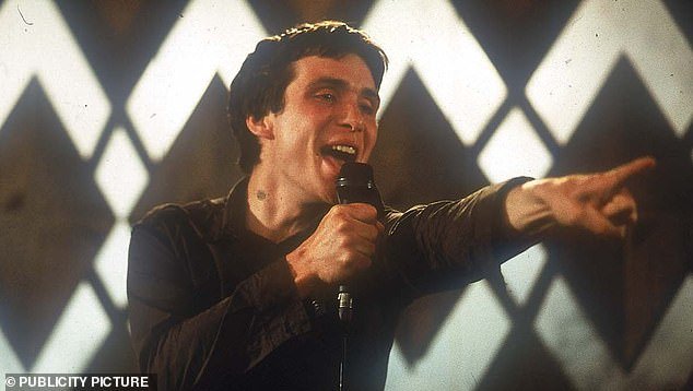 Cillian Murphy pictured in a promotional image for the 2002 film Disco Pigs, an adaptation of a play he starred in